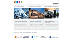 Desktop Screenshot of corerealestatesoftware.com